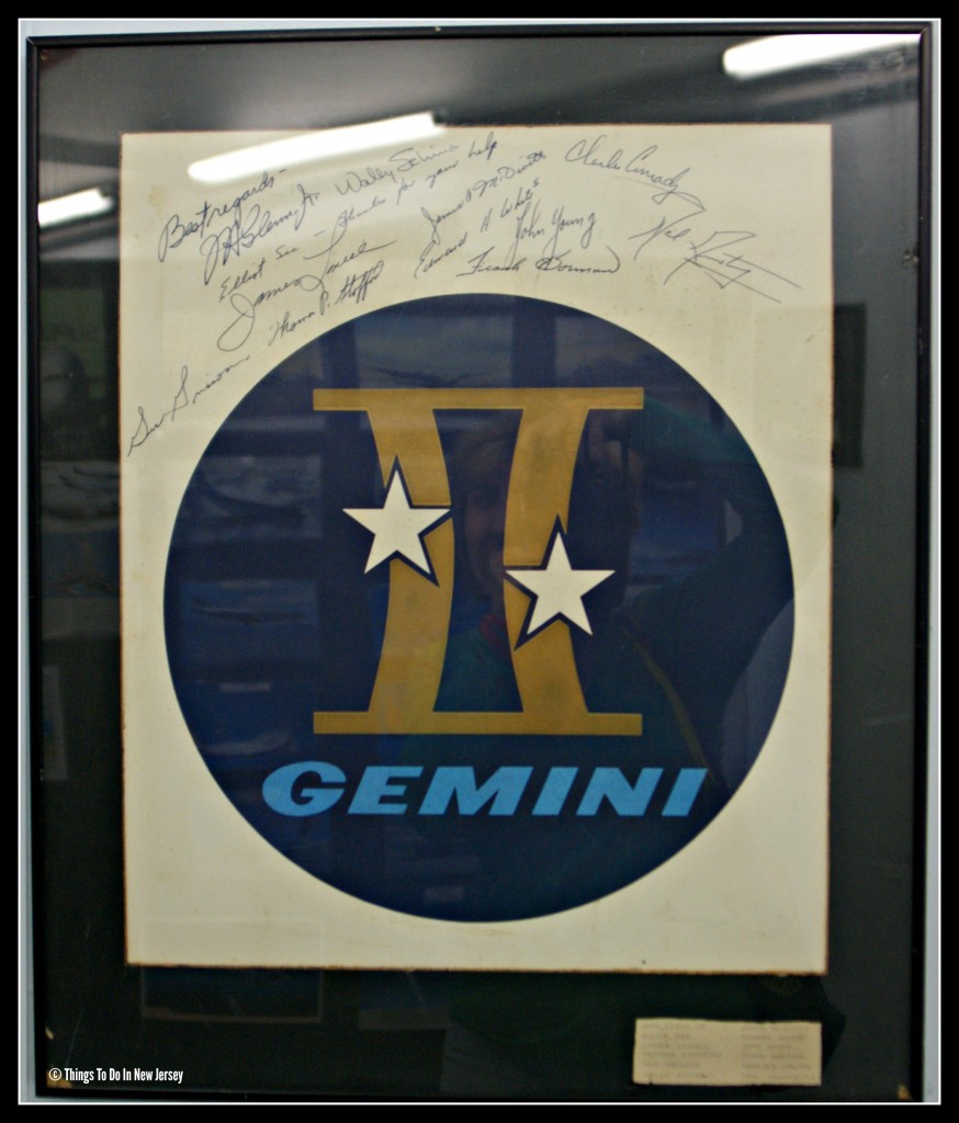 Poster signed by Gemini II astronauts - Air Victory Museum | Things To Do In New Jersey | #nj #newjersey #lumberton #airplanes #aviation #military #museums #kids #rainyday #fieldtrips
