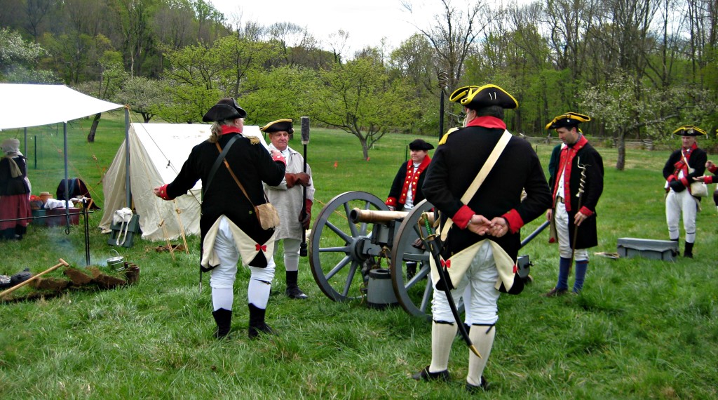 Reenactors at Morristown National Historical Park in New Jersey | find out more at www.thingstodonewjersey.com | #nj #newjersey #morristownnhp #historic #history #parks #nationalparks #morristown #morriscounty #thingstodo #events