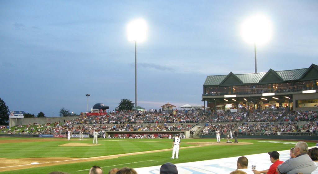 TD Bank Ballpark is home to New Jersey minor league baseball team, the Somerset Patriots. | New Jersey minor league baseball teams | NJ minor league baseball teams | minor league ballparks in NJ | minor league ballparks in New Jersey | minor league baseball in NJ | minor league baseball in New Jersey |find out more at www.thingstodonewjersey.com | #nj#newjersey #thingstodo #baseball #minorleague #ballparks #teams 