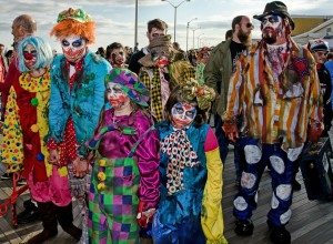 Zombie clowns at the record-breaking Asbury Park Zombie Walk. Photo Credit: Bob Jagendorf via Flickr