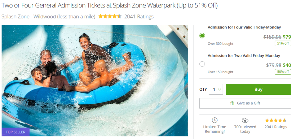 Save Up to 51% on Splash Zone Waterpark in Wildwood | discount wildwood waterpark | discount wildwood water park | deals | coupons | nj waterparks | nj water parks | nj amusement parks | new jersey amusement parks | jersey shore waterparks | jersey shore water parks | discounts on NJ waterparks