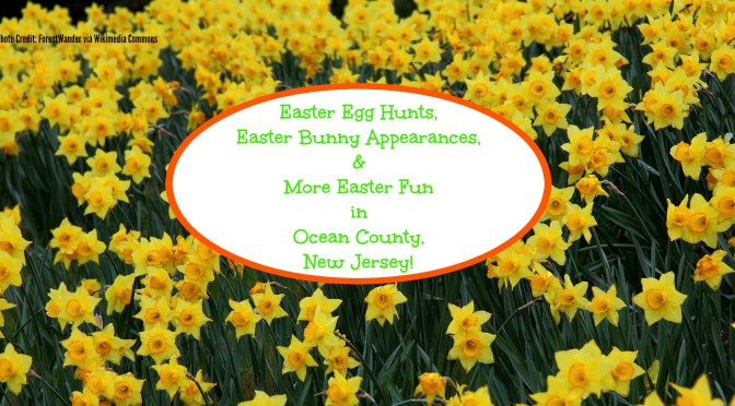 Fun Easter Events in Ocean County, NJ! | find out more at www.thingstodonewjersey.com | #nj #newjersey #oceancounty #bayhead #berkeley #beachwood #brick #stafford #tomsriver #seasideheights #pointpleasant #easter #events #egghunts #easterbunny #thingstodo #kids #fun #free