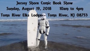 Jersey Shore Comic Book Show @ Toms River Elks Lodge | Toms River | New Jersey | United States
