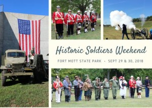 Historic Soldiers Weekend at Fort Mott State Park @ Fort Mott State Park | New Jersey | United States