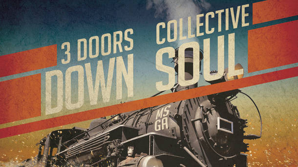 3 Doors Down and Collective Soul at the PNC Bank Arts Center Holmdel NJ