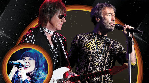 Jeff Beck Paul Rodgers and Ann Wilson at the PNC Bank Arts Center