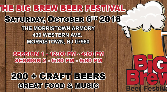 Morristown Big Brew Beer Festival NJ
