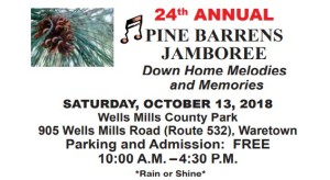 24th Annual Pine Barrens Jamboree @ Wells Mills County Park